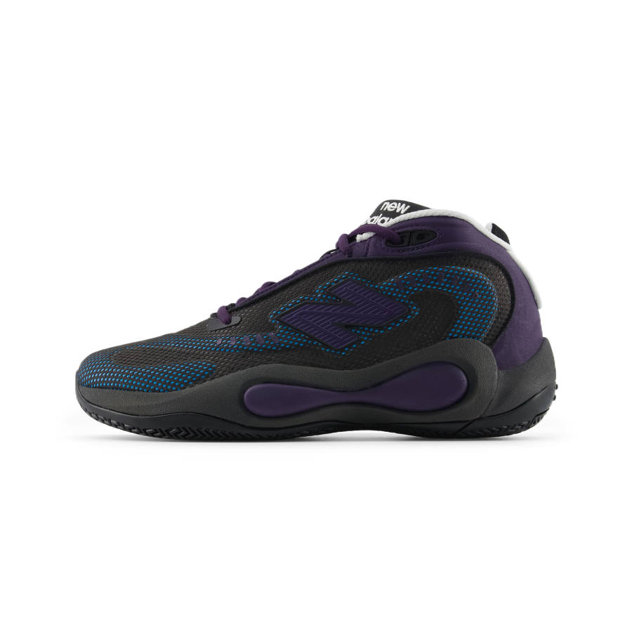 New Balance New Balance NB P400 Basketball Shoes Unisex High Top Black/Blue/Dark Purple
