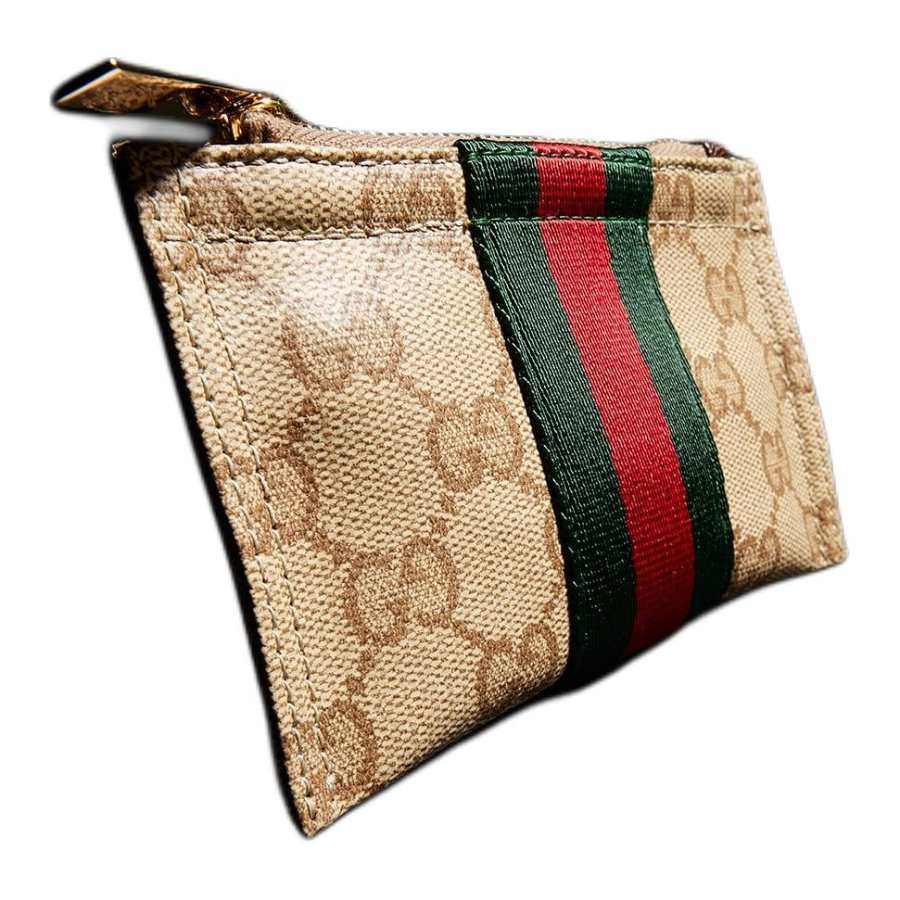 GUCCI GUCCI Web Card Holders