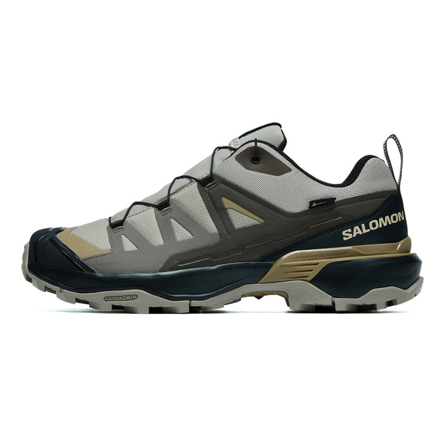 SALOMON X ULTRA 360 Low top Hiking Shoes Men's Gray Brown