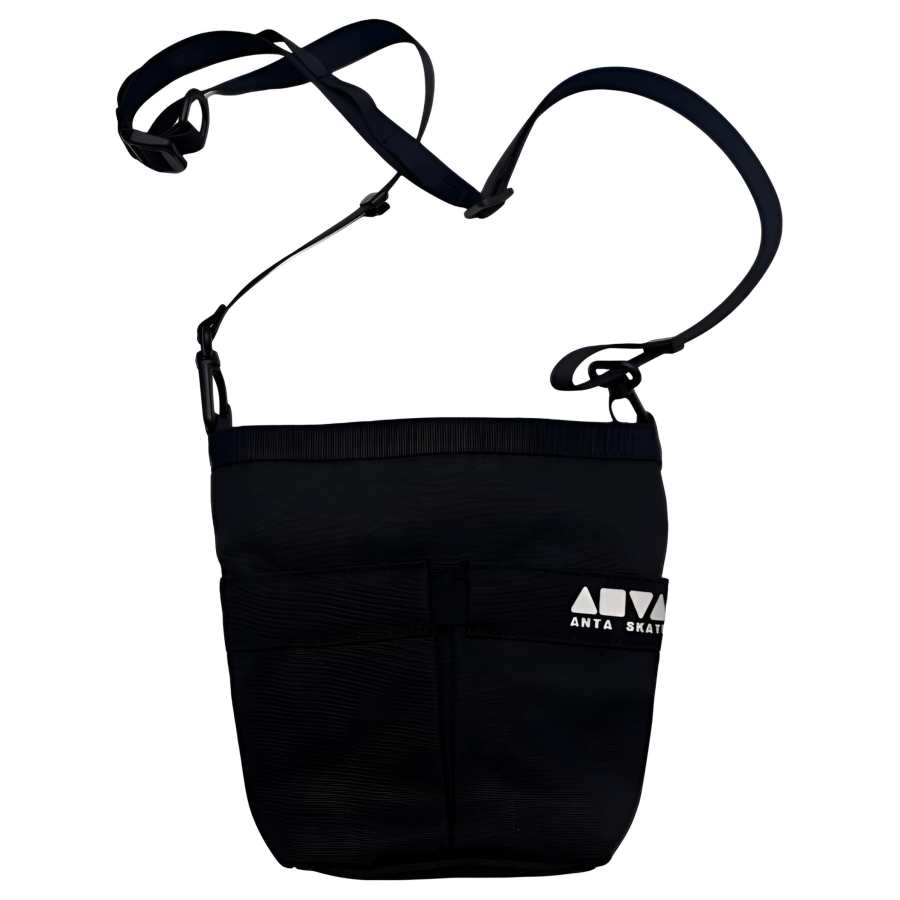 ANTA Anta Nylon Shoulder Bag, Crossbody Bag Unisex Basic Black