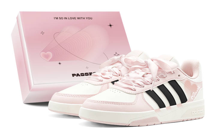 Adidas Adidas COURTBEAT Skateboard Shoes Unisex Low Top White