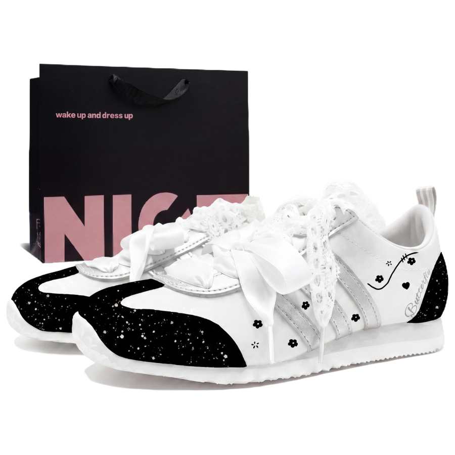 Adidas Adidas VS JOG 2.0 Slip Resistant Abrasion Resistant Balance Low top German Army Trainers Unisex