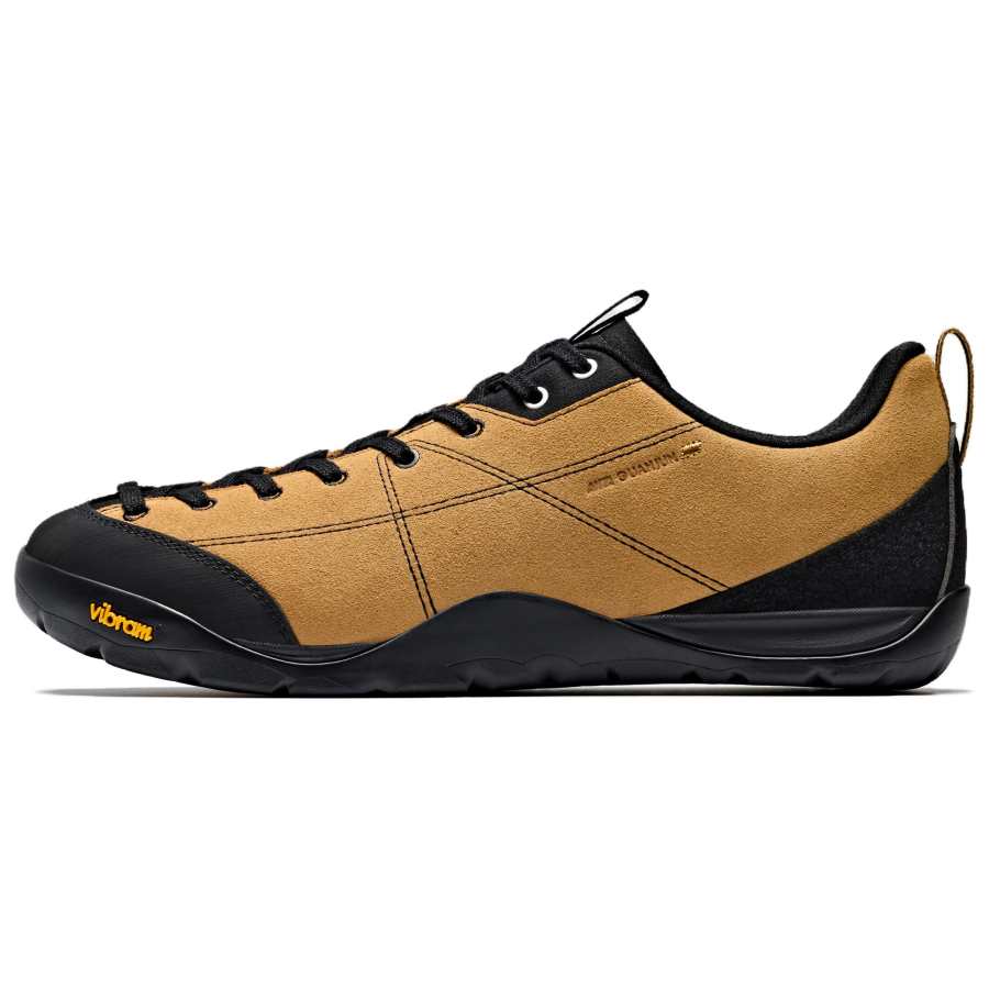 Anta Abrasion Resistant Cushioning Low top Casual Shoes Men's Cocoon Yellow