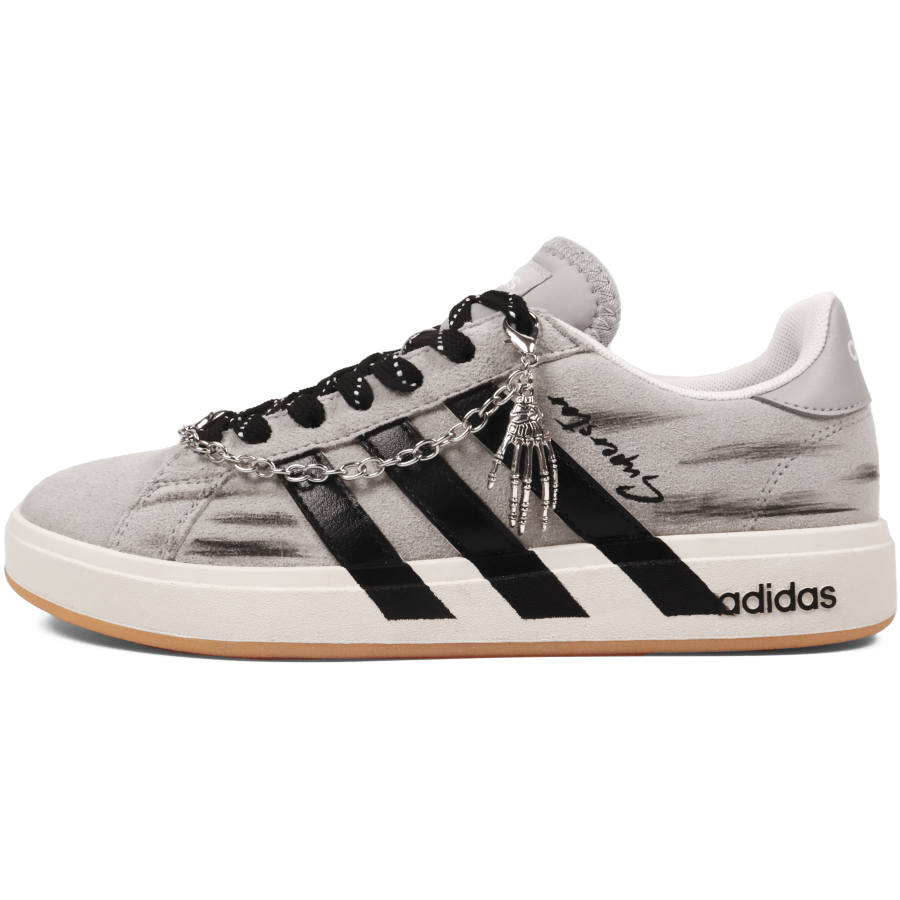 Adidas Adidas Grand Court Base 00s Low top Skateboard Shoes Unisex Gray