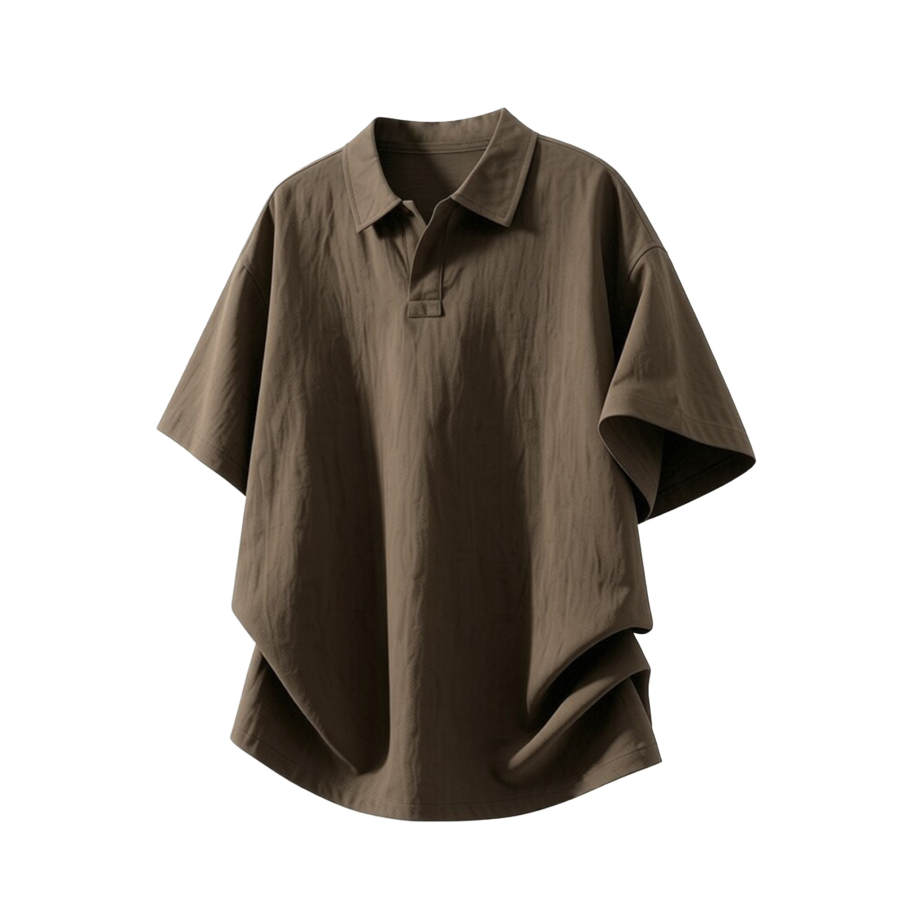 GWAF Polo Shirts Unisex Lapel Thin Straight Fit