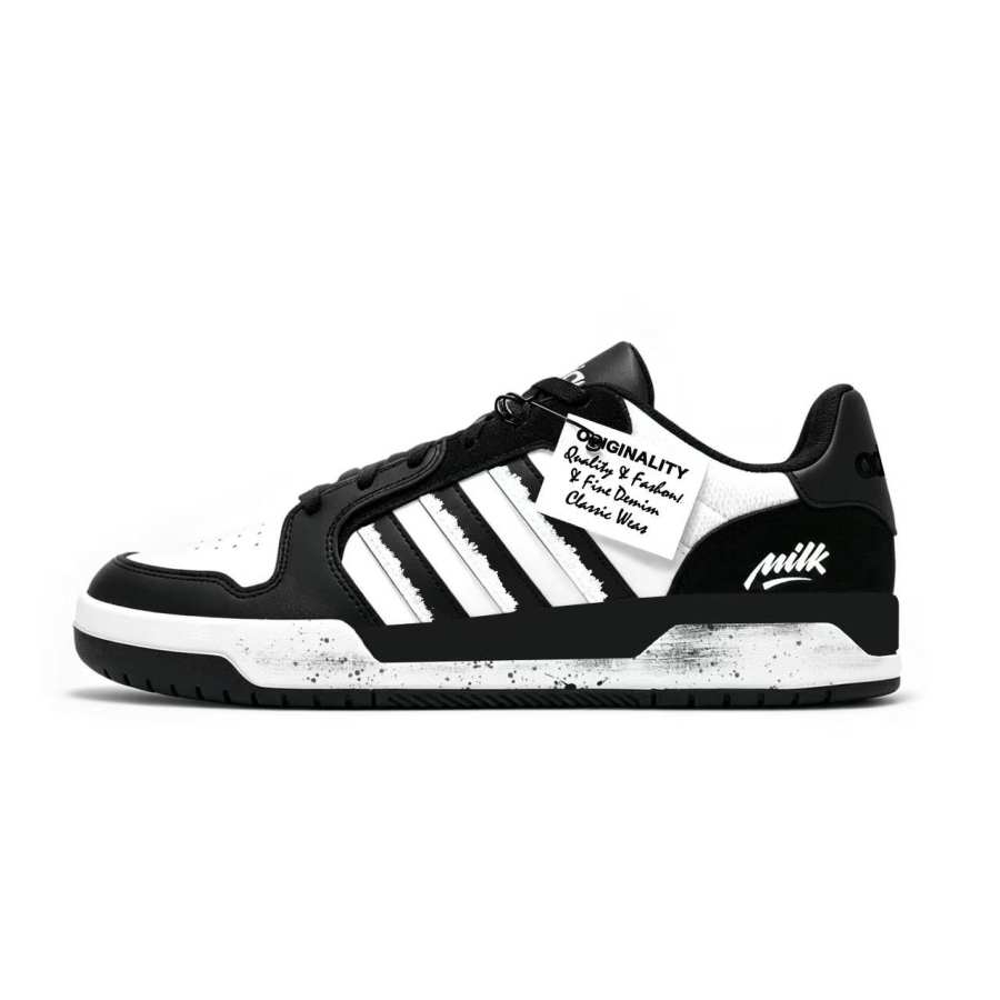Adidas Adidas ENTRAP Skateboard Shoes Unisex Low Top Black