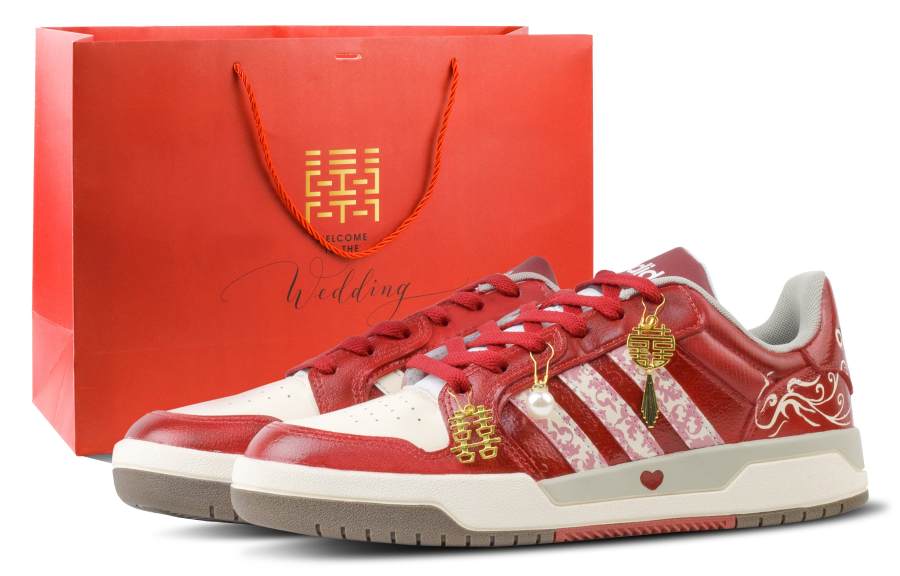 Adidas Neo Entrap Auspicious Dragon And Phoenix Cushioning Abrasion Resistant Balance