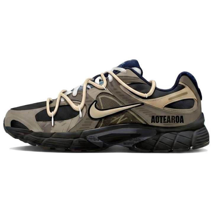 Nike Nike V5 RNR Fabric Cushioning Slip Resistant Abrasion Resistant Low top Running Shoes Men's Umber