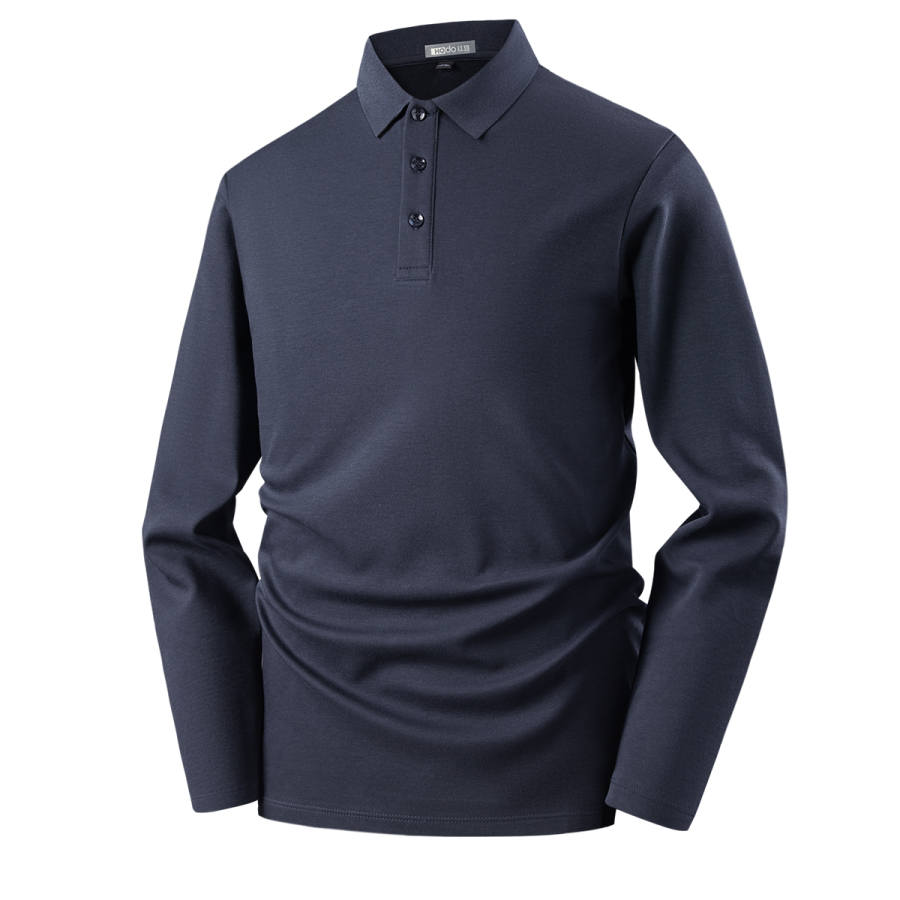 Hodo Polo Shirts Men's Lapel Moderate Straight Fit