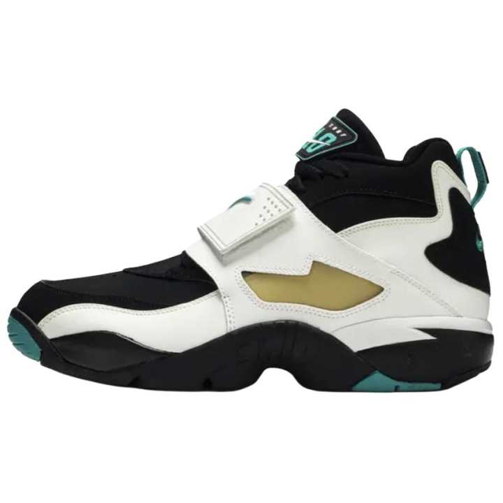 Nike Nike Air Diamond Turf Basketball Shoes Men's Black White Gold