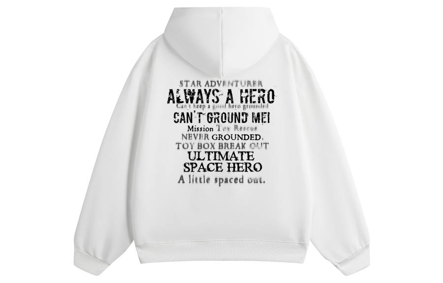 Disney Sweatshirts Unisex Hooded Thickened Heavyweight