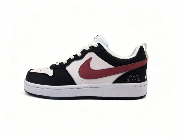 Nike Nike Court Borough Blackberry Catberry Non Slip And Waterproof Lightweight Cushioning Height Increasing Low top