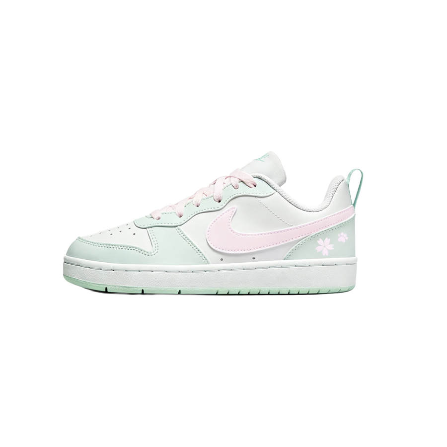 Nike Nike Court Borough Low top Kids' Skateboarding Shoes Pink Green Teenagers