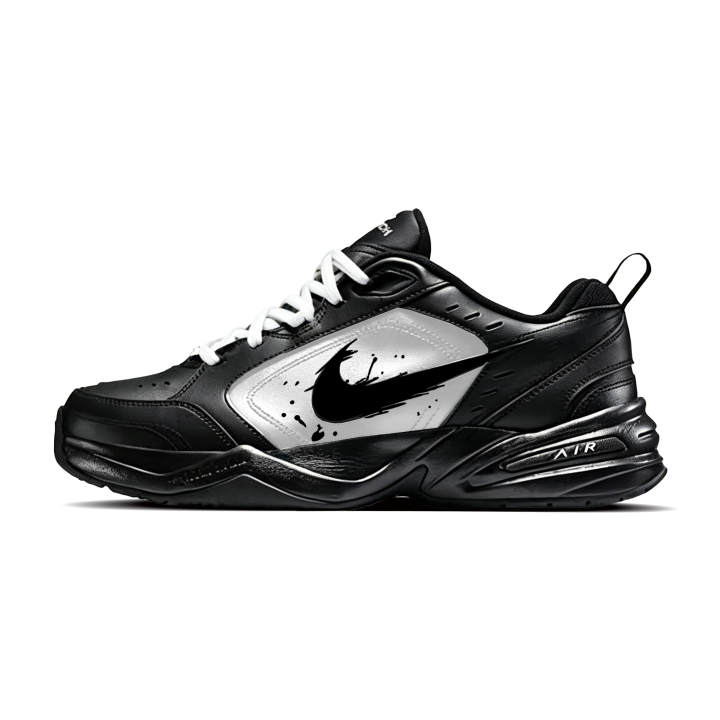 Nike Nike Air Monarch 4 Chunky Sneakers Unisex Low Top Black
