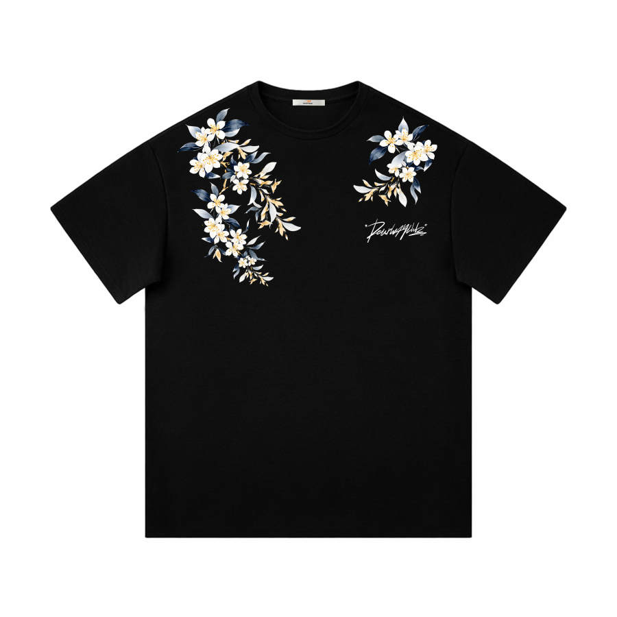 DEERWAY T Shirts Unisex Crew Neck Moderate Straight Fit