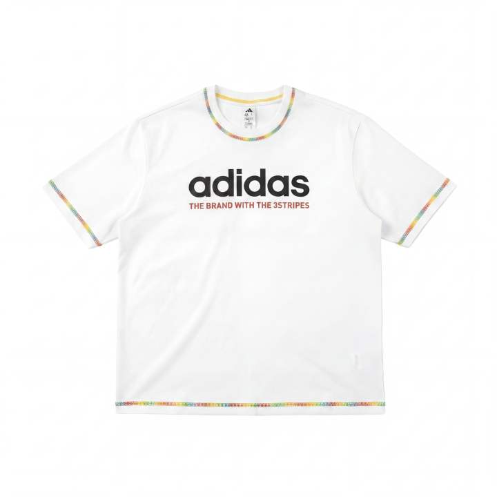 Adidas Adidas T Shirts Unisex White Crew Neck Moderate