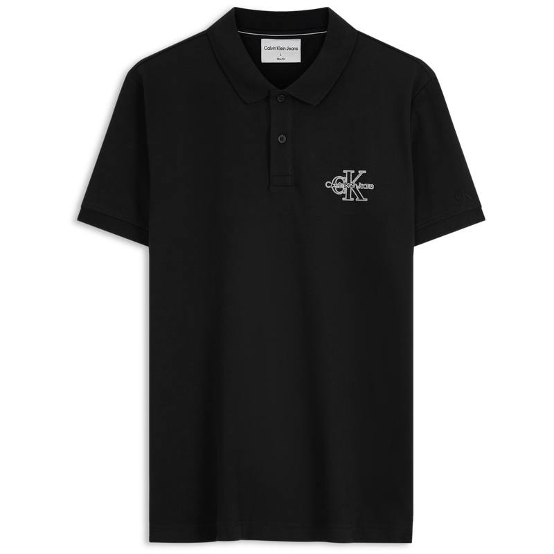 CALVIN KLEIN Polo Shirt Men's BEH Space Black