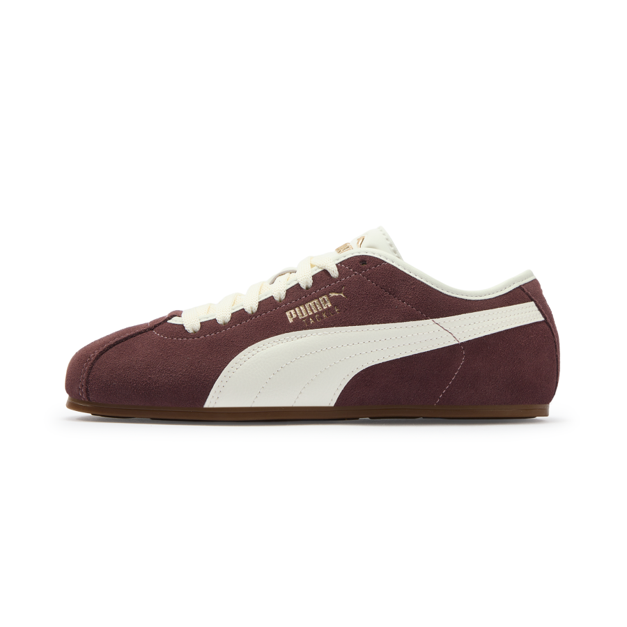 PUMA Tackle Casual Shoes Unisex Burgundy/White