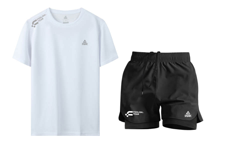 PEAK Casual Sportswear Unisex Crew Neck Moderate