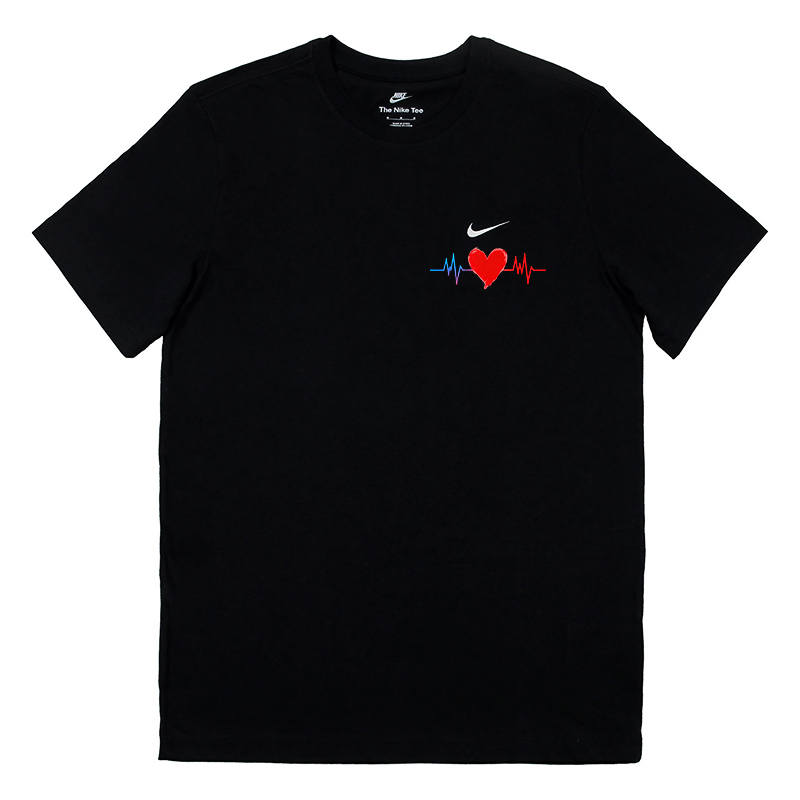 Nike Nike Sportswear T Shirts Unisex Black Crew Neck