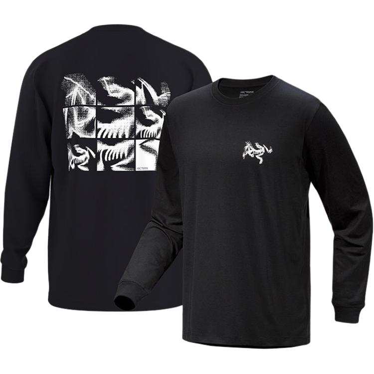 Arcteryx Arc'teryx KRAGG SL COTTON BIRD TILE SHIRT LS T Shirt Men's