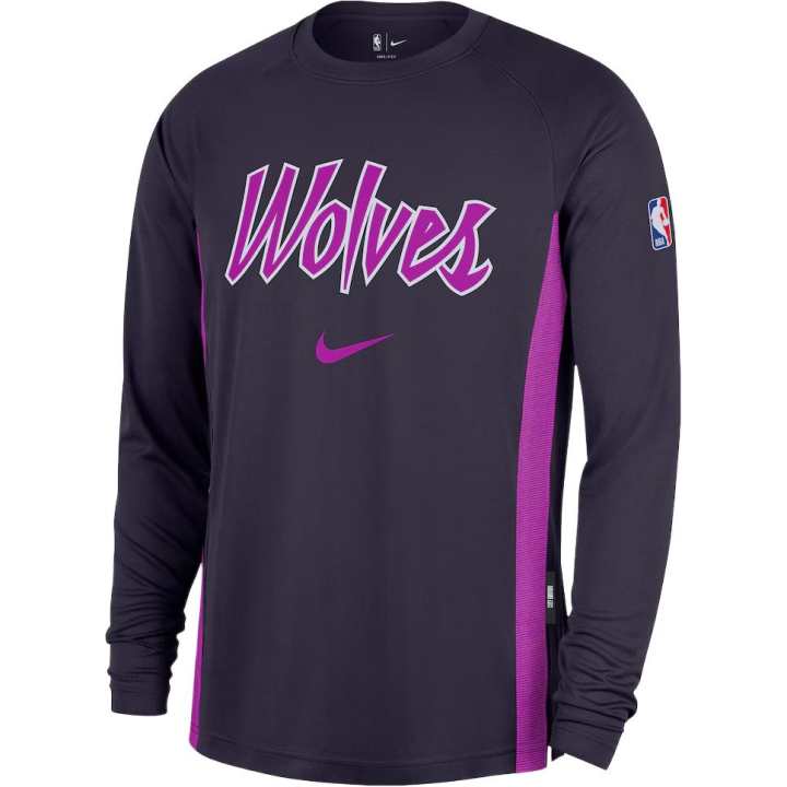 Nike Nike Dri Fit T Shirts Men's Purple Crew Neck Moderate