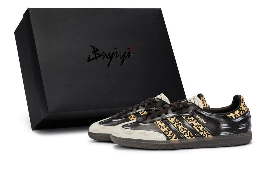 Adidas Originals SAMBA OG 811 Manufacturing, Shadows In The Bush, Special Shoe Box Slip Resistant Low top