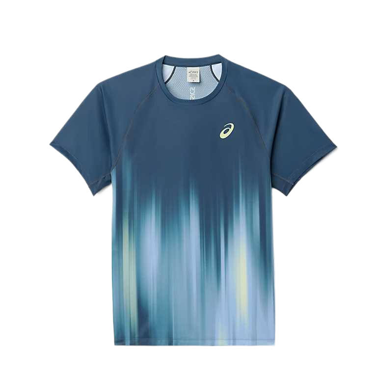 ASICS T Shirts Men's Asphalt Road Crew Neck Moderate