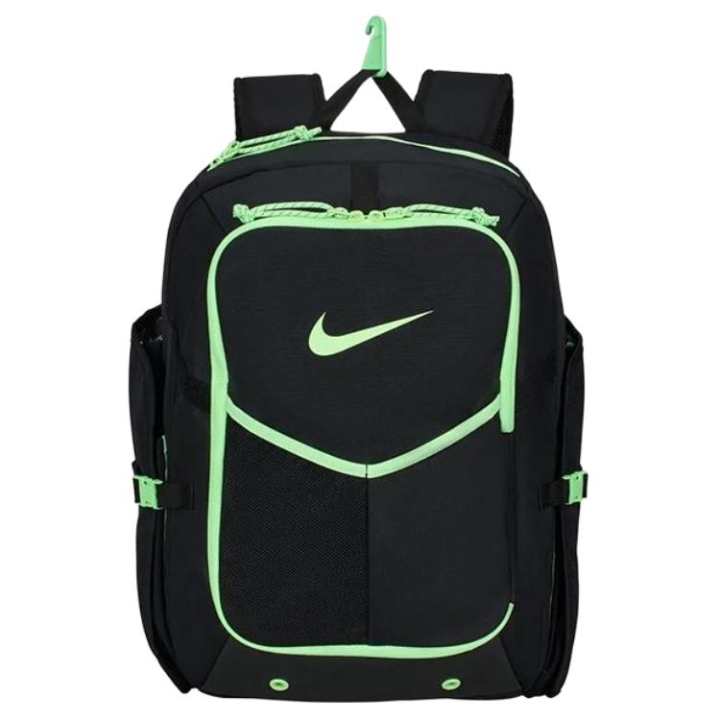 Nike Nike Polyester Backpack Unisex Black & Green