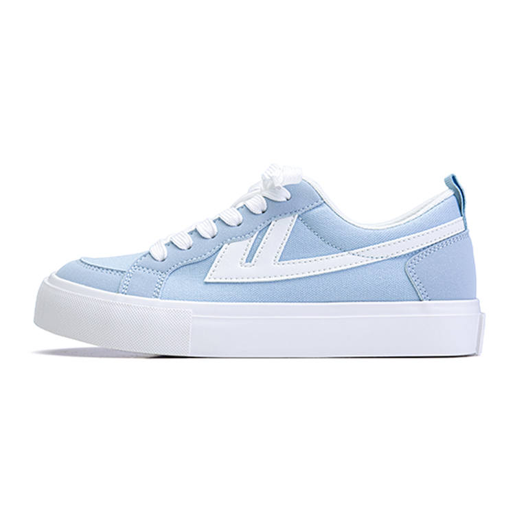 WARRIOR WARRIOR Canvas Shoes Women's Low Top Blue White