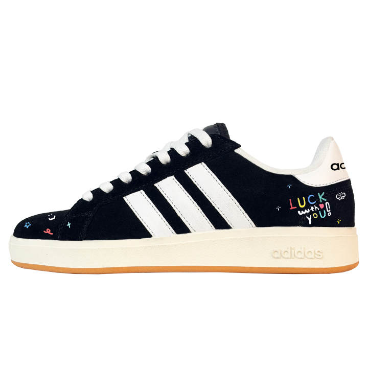 Adidas Adidas Grand Court Base 00s Skateboard Shoes Unisex Low Top White