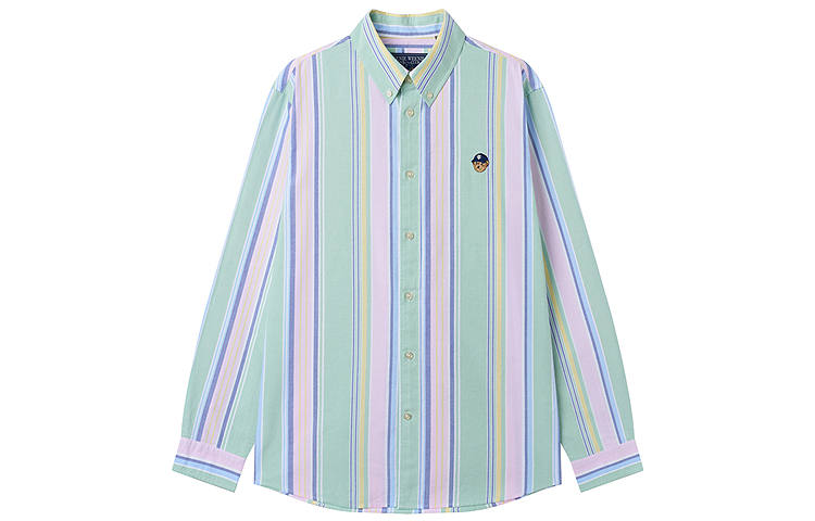 Teenie Weenie Men Shirts Unisex Lapel Moderate Workwear