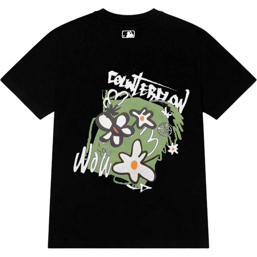 MLB New York Yankees T Shirts Unisex Black Crew Neck