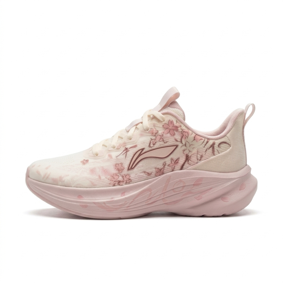 Li-Ning Li Ning Light Breeze Cushioning Slip Resistant Abrasion Resistant Height Increasing Rebound Low top Casual Training