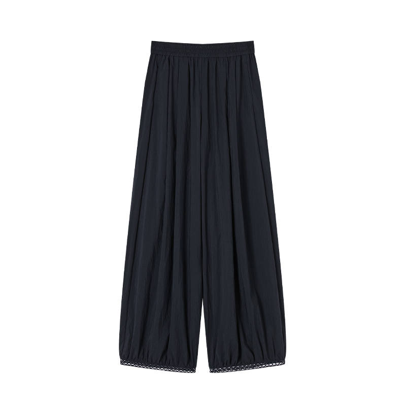 XIANGYING Casual Pants Women's Thin Wide Leg Pants