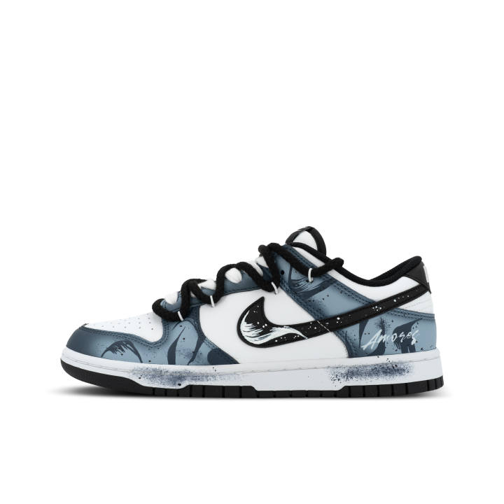 Nike Nike Dunk Orangutan Mischief XJDD Blue Phantom Low top Skateboard Shoes Unisex Blue White