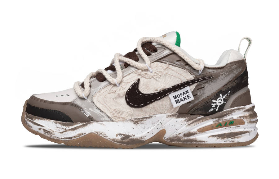 Nike Nike Air Monarch 4 Abrasion Resistant Abrasion Resistant Casual Shoes Men's Brown