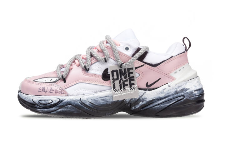 Nike Nike M2K Tekno Low top Chunky Sneakers Women's Pink