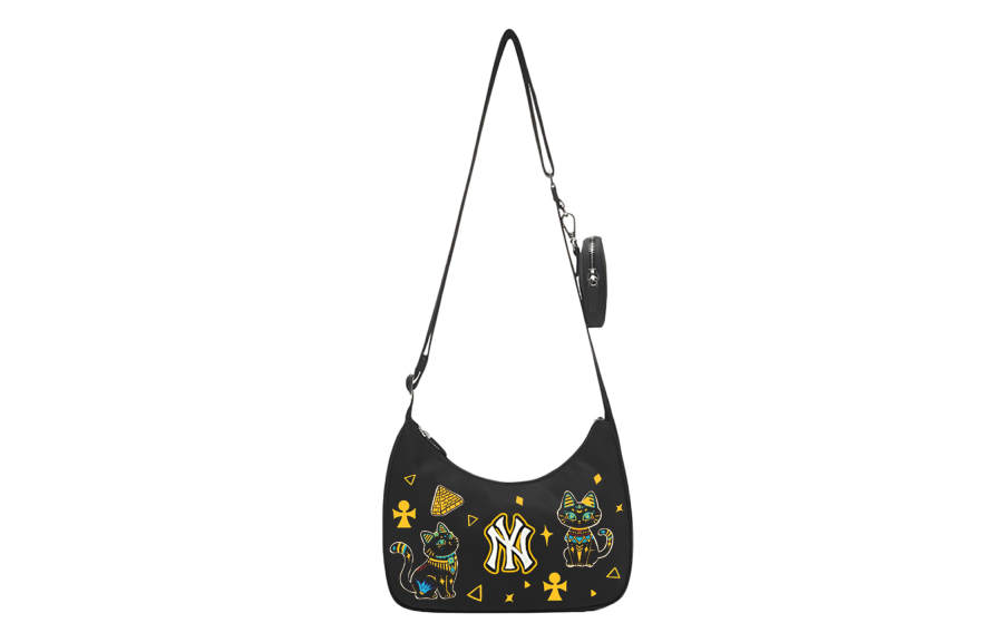 MLB MLB Nylon Crossbody Bag, Shoulder Bag Regular Unisex Black