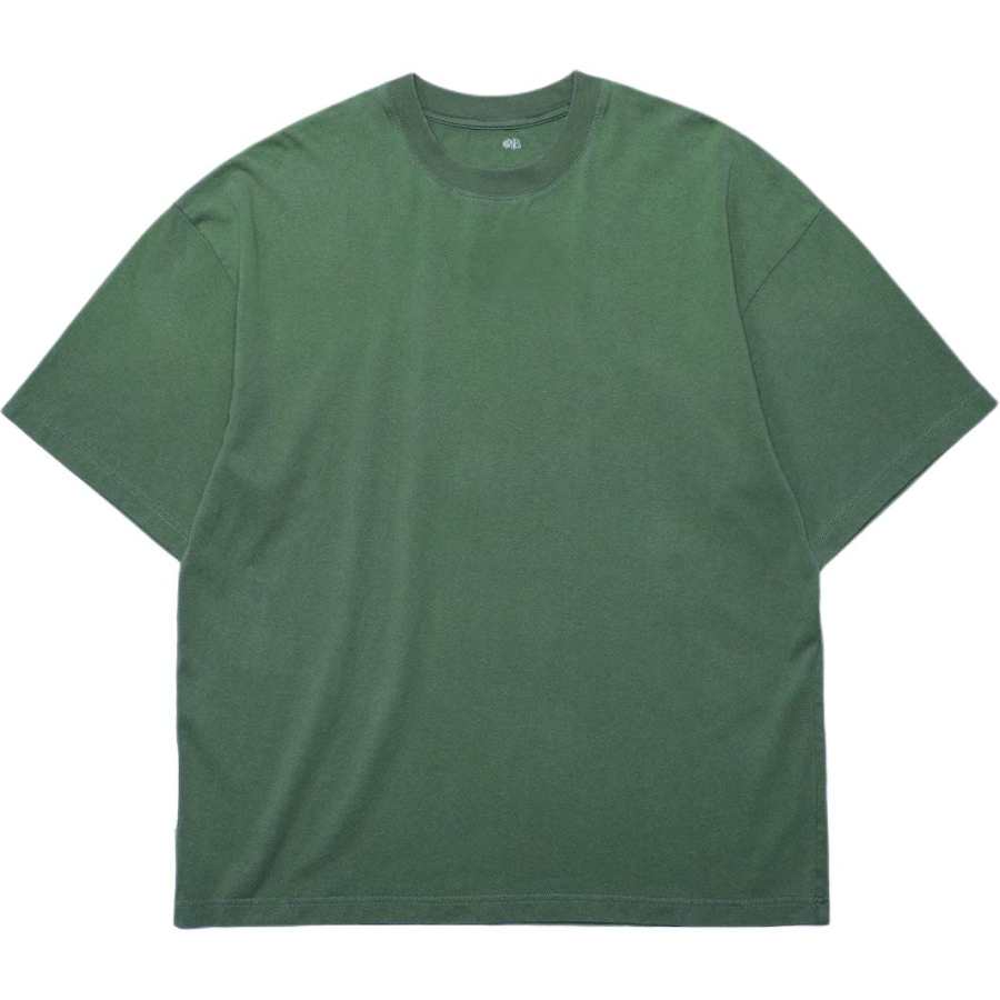MADNESS T Shirts Men's Green Crew Neck