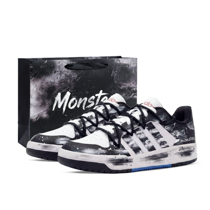 Adidas Adidas Skateboard Shoes Unisex Low Top Black/White/Gray