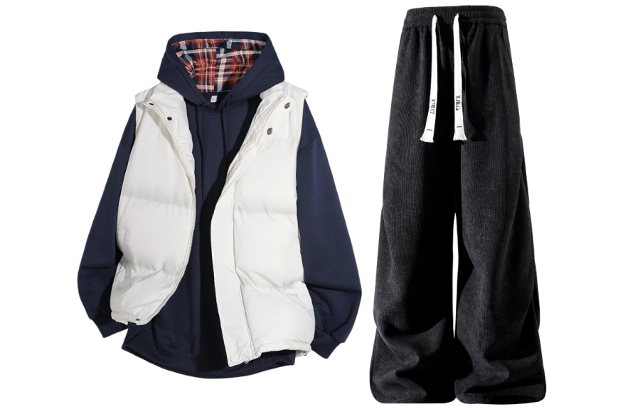 X1617 Casual Sportswear Unisex Hooded Thickened
