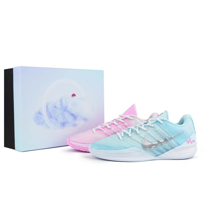 Nike Nike Sabrina 3 Support Grip Support Grip Low top Basketball Shoes Unisex Blue Pink