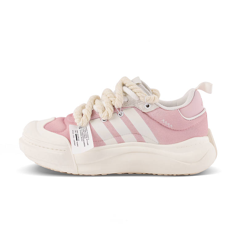 Adidas Adidas MAXXCOURT SPW Abrasion Resistant Abrasion Resistant Low top Casual Shoes Unisex Pink White