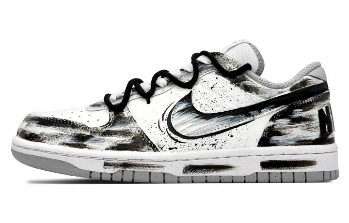 Nike Nike Big Abrasion Resistant, Breathable, Slip Resistant Low top Skateboard Shoes Men's Gray
