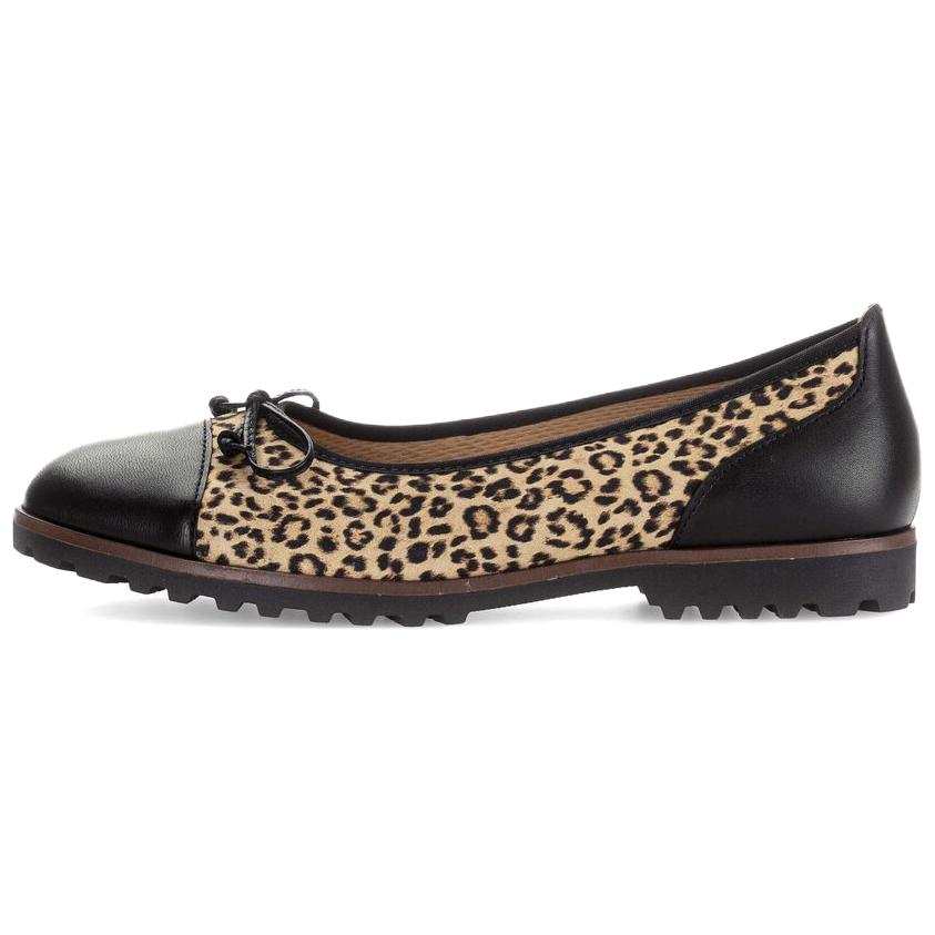 Gabor Fashion Casual Shoes 3cm Women's Black Brown