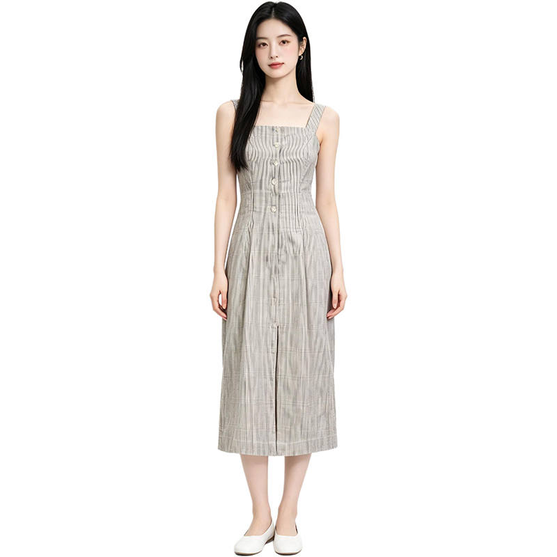 MARIE·COCO Slip Dresses Women's Dress Camisole Moderate Long Skirt A Line Skirt