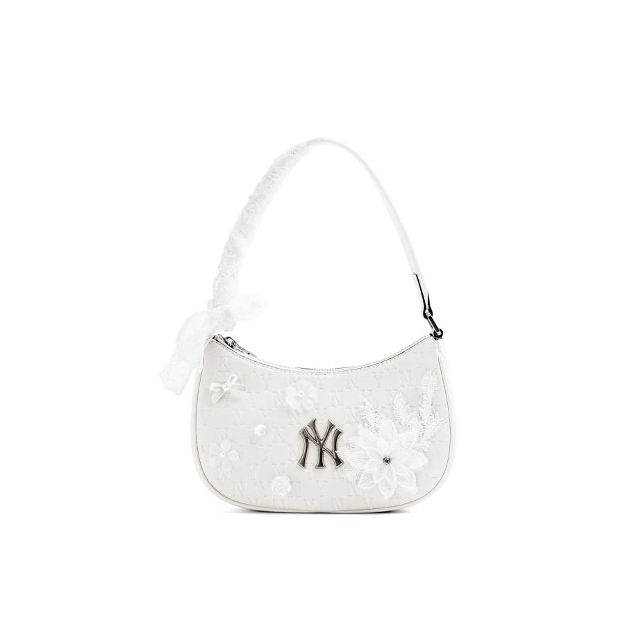 MLB MLB Monogram Collection Shoulder Bags Cream White