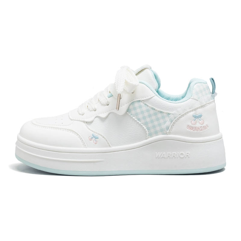 Warrior Slip Resistant, Abrasion Resistant, Lightweight, Height Increasing Low top Skateboard Shoes Women's