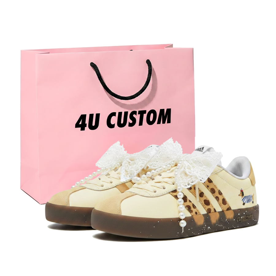 Adidas Adidas VL COURT 3.0 German Army Trainers Women's Low Top Yellow